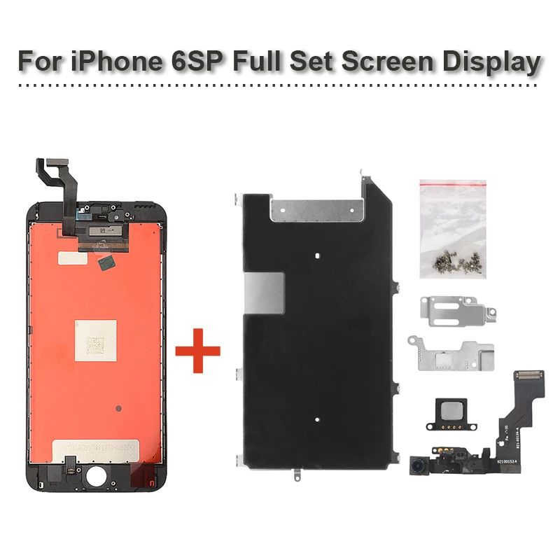 ЖК дисплей AAAA для iPhone 6 6S 6P Plus 7 7plus 8 8Plus полный комплект сенсорный экран дигитайзер