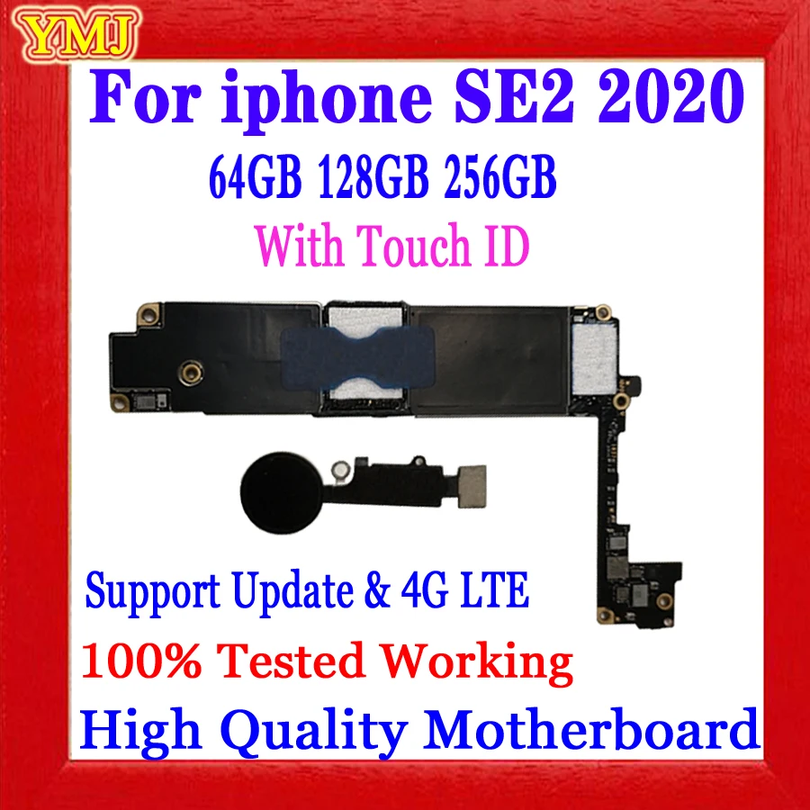 

Полные чипы 100% протестированы для материнской платы iPhone SE 2020 64 Гб 128 ГБ 256 ГБ Высококачественная логическая плата, хорошо работающая, без идентификационной учетной записи
