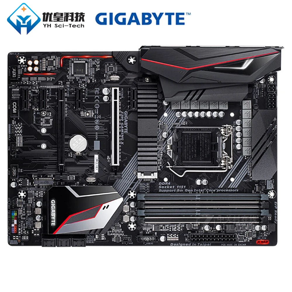 Материнская плата Gigabyte для настольных ПК игровая X Intel Z390 LGA 1151 Core i7/i5/i3/Pentium/Celeron DDR4