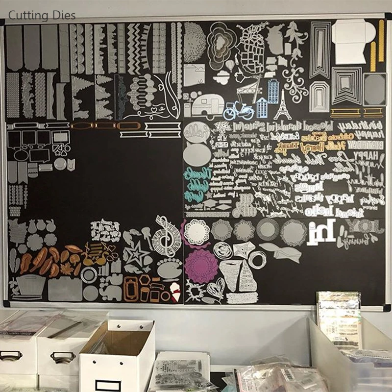 2019 New 297x210mm A4 Sheets Cutting Dies Storage