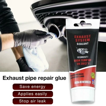 

75g High Temperature Automobile Paste Easy Apply Car Repair Sealant Convertor Muffler Accessories Adhesive Exhaust Pipe