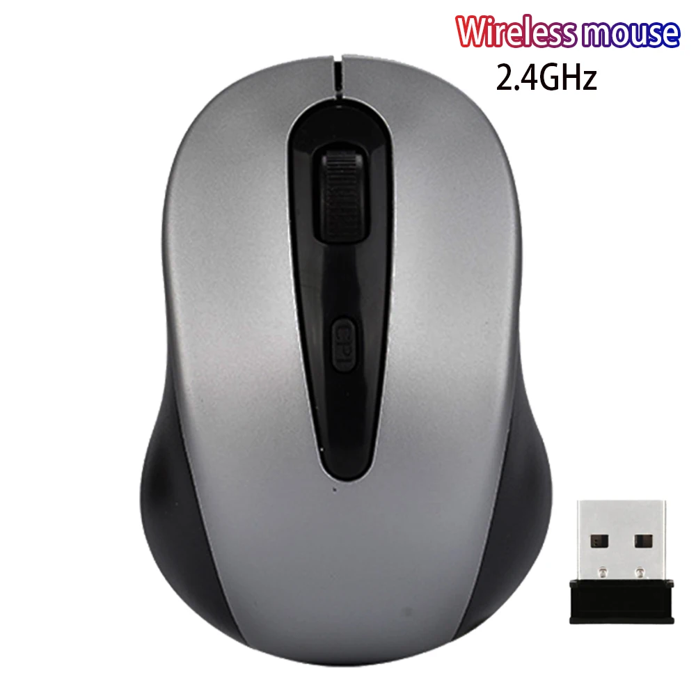 

USB Wireless mouse 1600DPI Adjustable USB Receiver Optical 2.4GHz Ergonomic Mice For xiaomi mi notebook pro