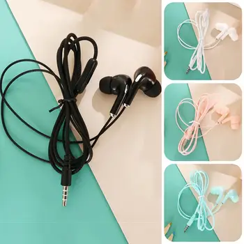 

2020 New Sport Earphone wholesale Wired Super Bass 3.5mm Colorful Headset Earbud with Microphone Hands Free for Xiaomi