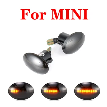 

Dynamic Fender Side Lamp For BMW Mini Cooper S R56 R57 R58 R59 Convertible Clubman Works Turn Signal Light Side Repeater Lamp