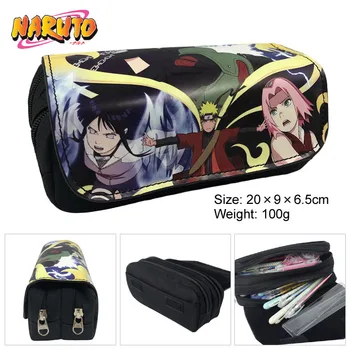 

IVYYE Naruto Style Fashion Cosmetics Bags School Pencil Case Storage Pen Bag Large-capacity Stationery Unisex New Gifts