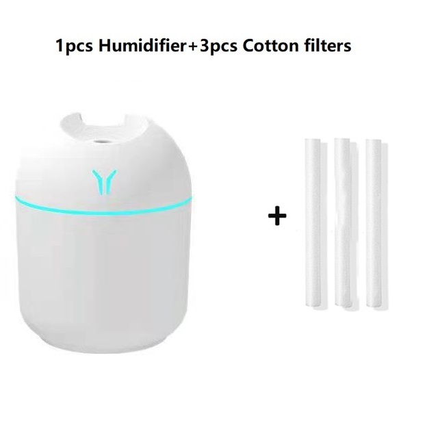 Mini Air Humidifier USB Aroma Essential Oil Diffuser For Home Car Ultrasonic Mist Maker with LED Night Lamp Diffuser