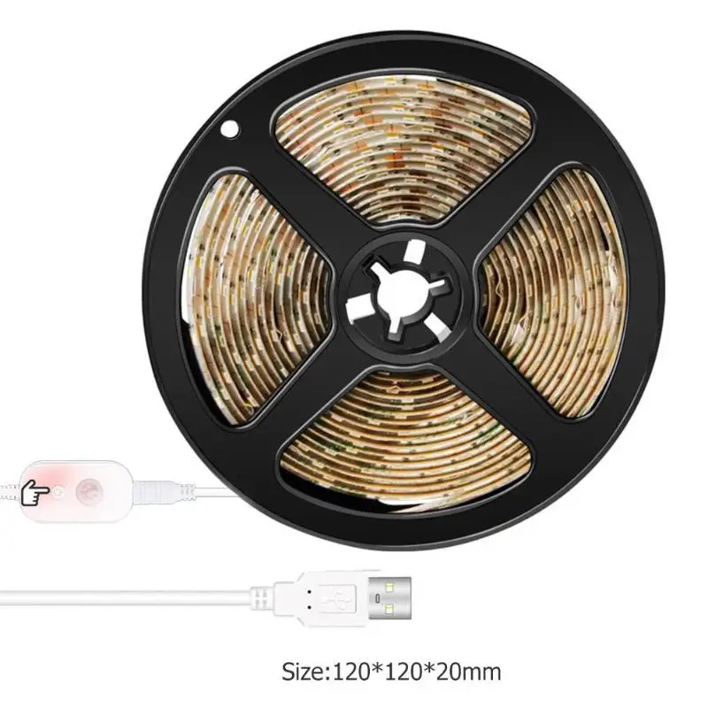 5V 240 LED ленточный светильник, водонепроницаемый датчик движения, гибкий декор для лестничной клетки, интеллектуальный индукционный выключатель, автоматический