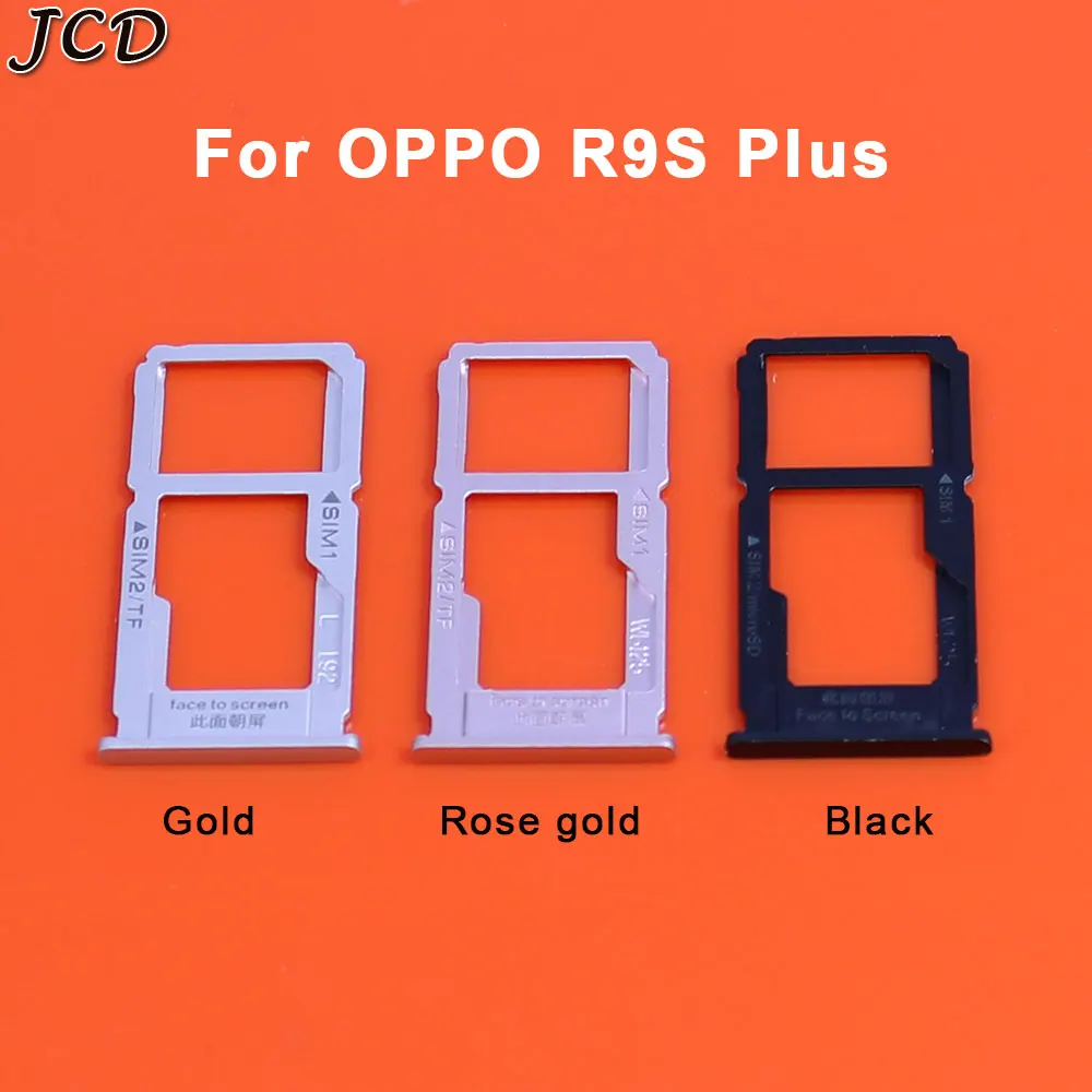 JCD слот для sim-карты держатель носитель контейнер Запчасти для oppo R9 R9plus R9S R9S plus R9SK