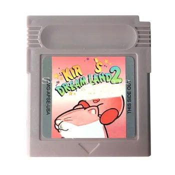 

16 Bit Handheld Console Video Game Cartridge Card For Kir Dream Land 2 Version the First Collection