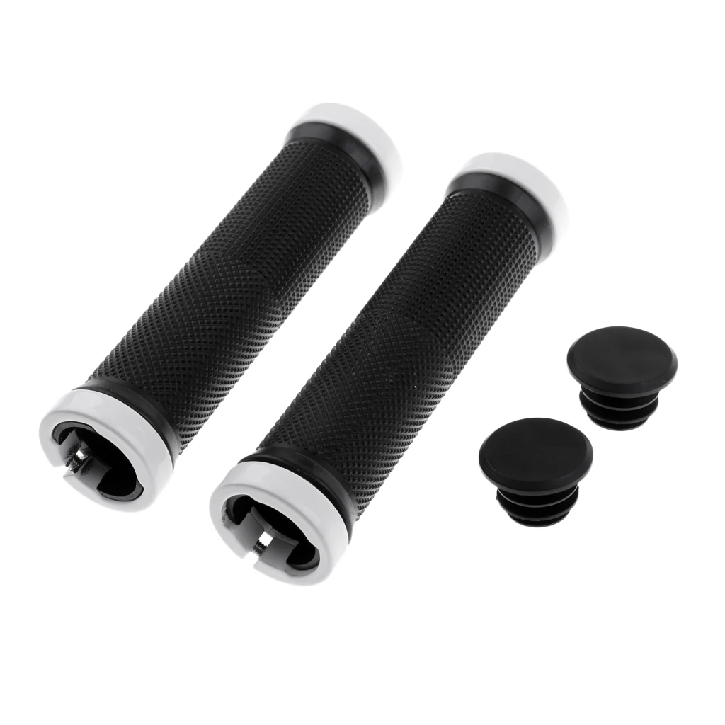 1 Pair Soft Bicycle Bike Handlebar Grips Foam Sponge Grip Cover Tape Nonslip for Mountain Road Foldable Bike MTB BMX