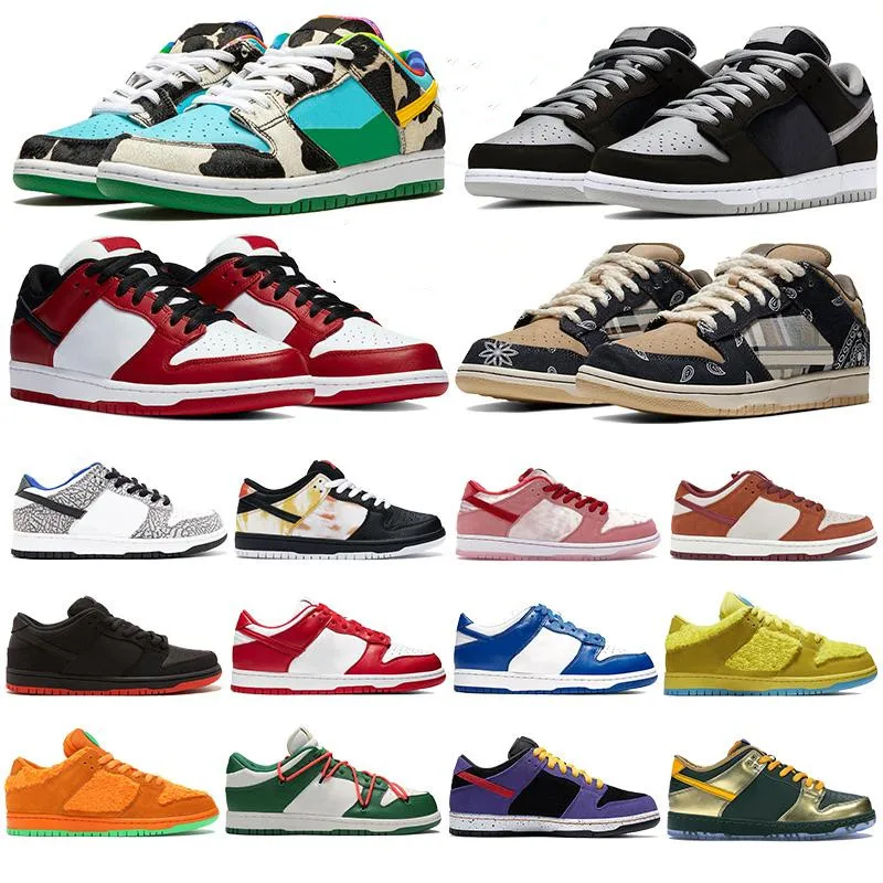 Zapatillas de plataforma baja para hombre y mujer, zapatos de alta calidad gruesos Dunky Dunks Shadow Ben Jerry, Samba Sashiko, marfil pálido, 2020