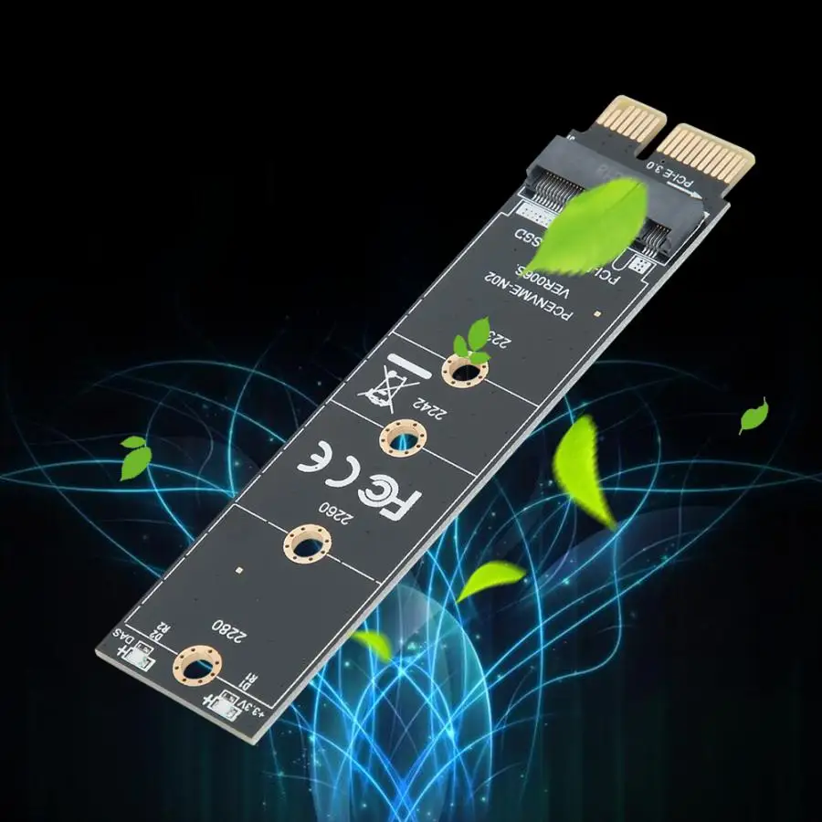 Адаптер карты PCI E к M.2 жесткий диск NVME адаптер Расширение Райзер конвертер с