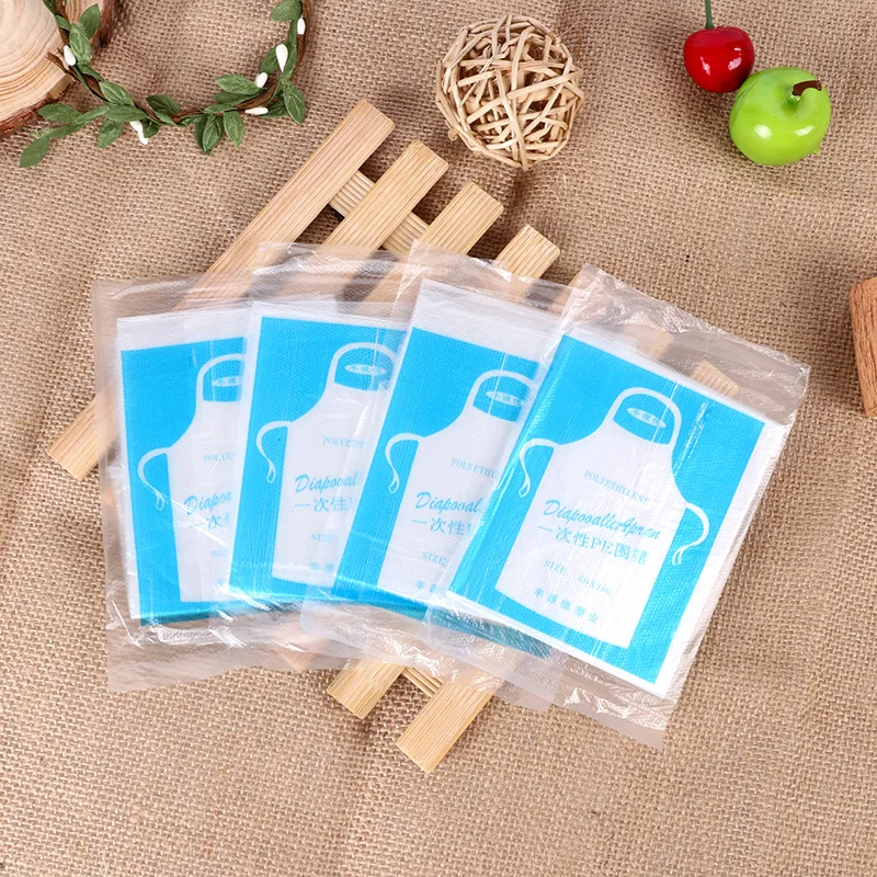 

10pcs/set Multifunctional Disposable Apron Cooking Painting Waterproof For Men Women Dinner Party Apron Kitchen Cooking apron
