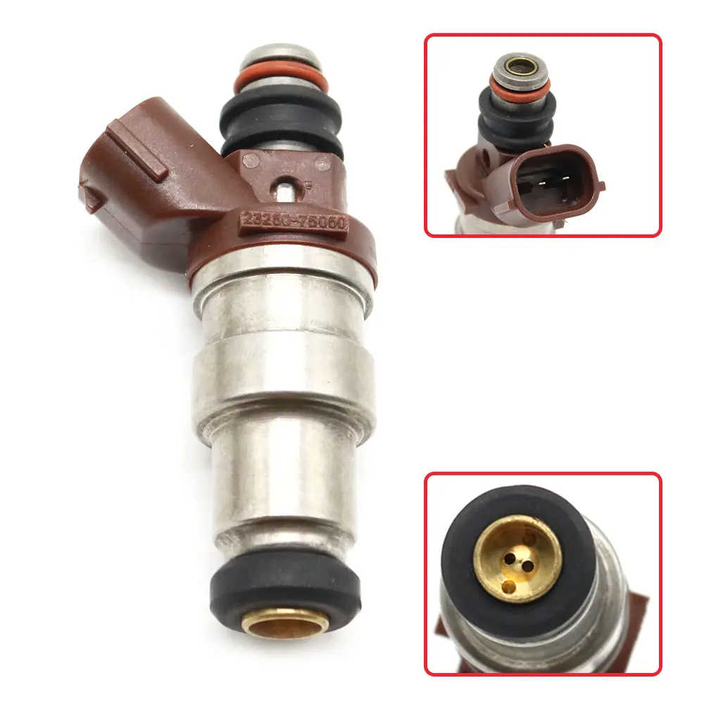 1 x насадка 23250-75050 Топливная форсунка 23209-79095 для TOYOTA Prado J90 HILUX RZN HIACE РЧ 3RZ-FE 2.7L 3rzfe RZJ