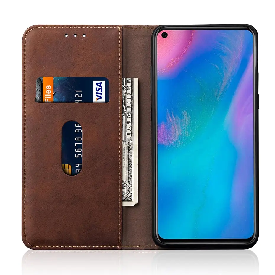 Чехол-книжка в стиле ретро из искусственной кожи для huawei P20 Lite Pro P30 Lite Pro, чехол-подставка для huawei Mate20 Pro Lite, чехол