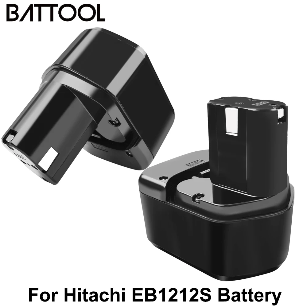 Аккумулятор Battool 3500 мАч 12 В для замены Hitachi EB1214S EB1220BL EB1212S WR12DMR DS12DVF3 EB1214L