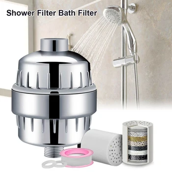 

12-Stage Shower Head Filter Water Softener Water Chlorine Purifier Universal