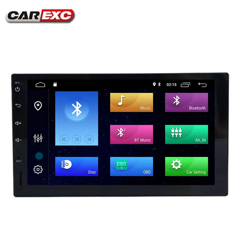 2 Din Android 9 0/9 автомобильный DVD Универсальный WIFI GPS BT OBD DAB + навигация Радио USB