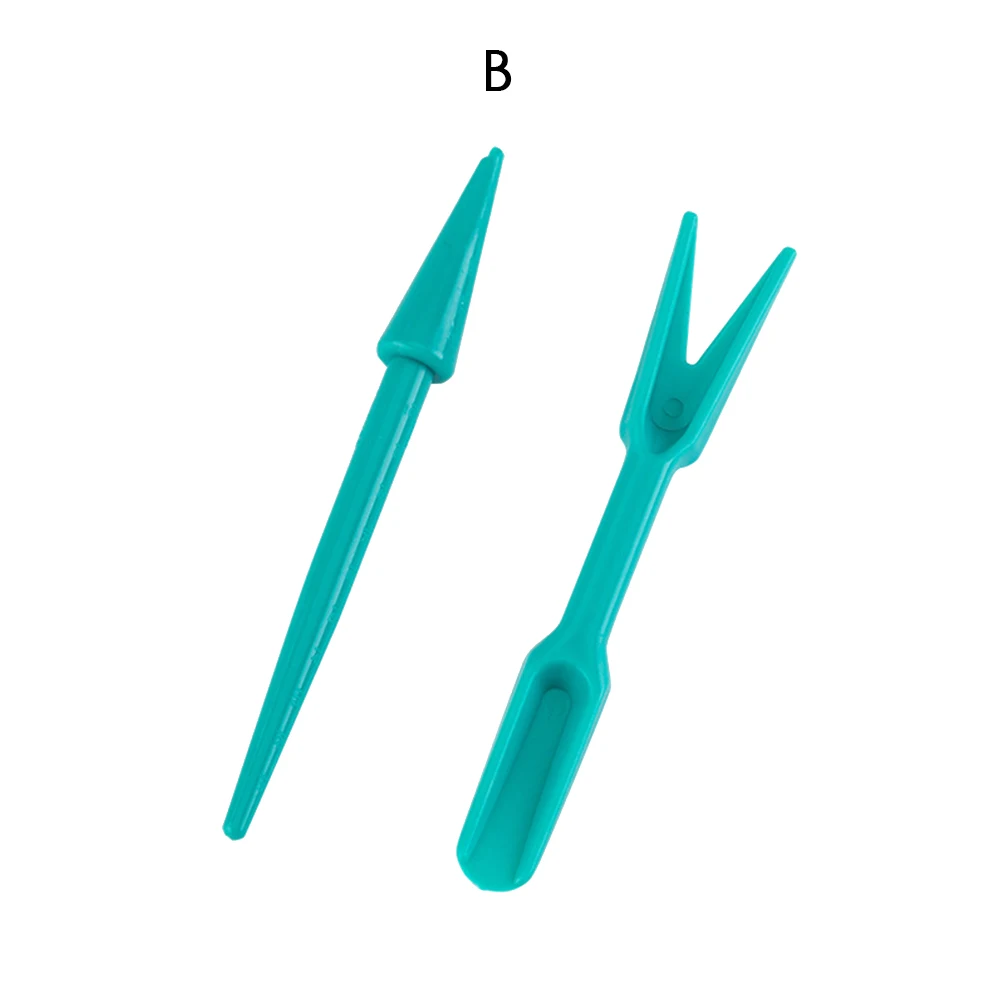 B Hot Sell Durable Polypropylene Material 10 Pcs Bed Out Machine Transplant Device Seedling Sowing Tools Gardening Decoration - Цвет: B