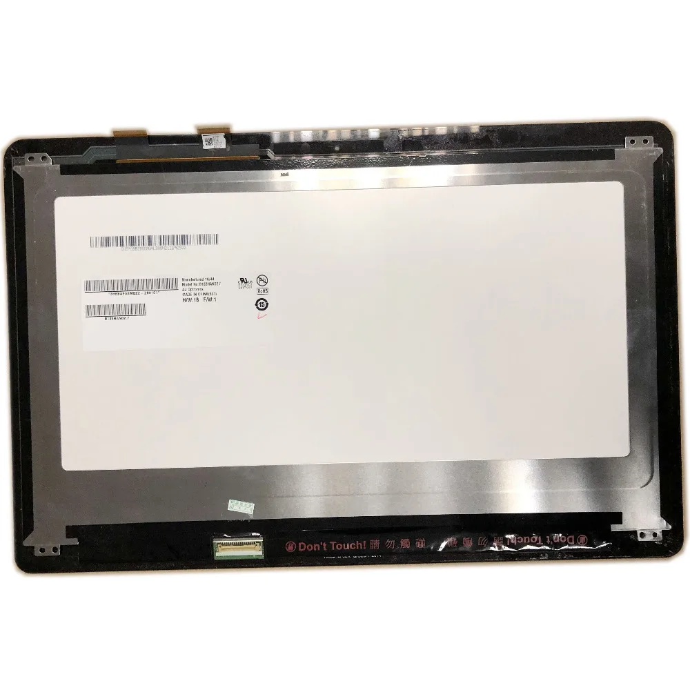 For Asus Zenbook UX360U UX360UA Series Full LCD Screen Display + Touch Digitizer Glass Assembly B133HAN02.7 13.3&quotLCD NO Frame |