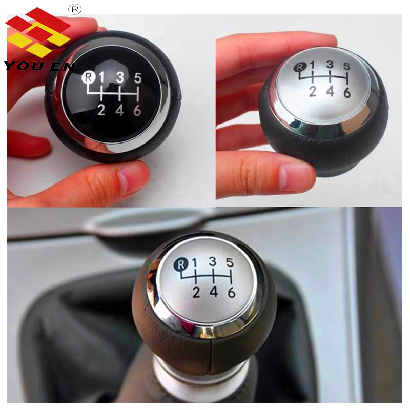 YOUEN 5 6 Speed Shift Knob Cap Cover Lever Stick Pen for Toyota Corolla Verso Auris Yaris RAV4 2007 2008 2009 2010-2013