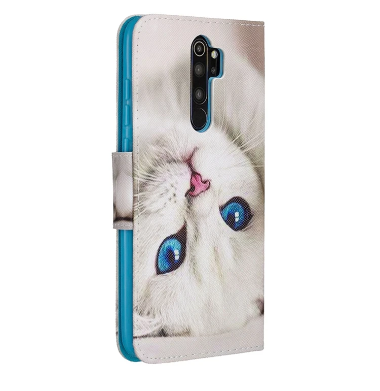 Чехол для Xiaomi Redmi Note 8 Pro, чехол с милым котом, пандой, единорогом, совой, кожаный флип-кошелек, чехол для телефона s для Redmi Note 8 Pro, чехол