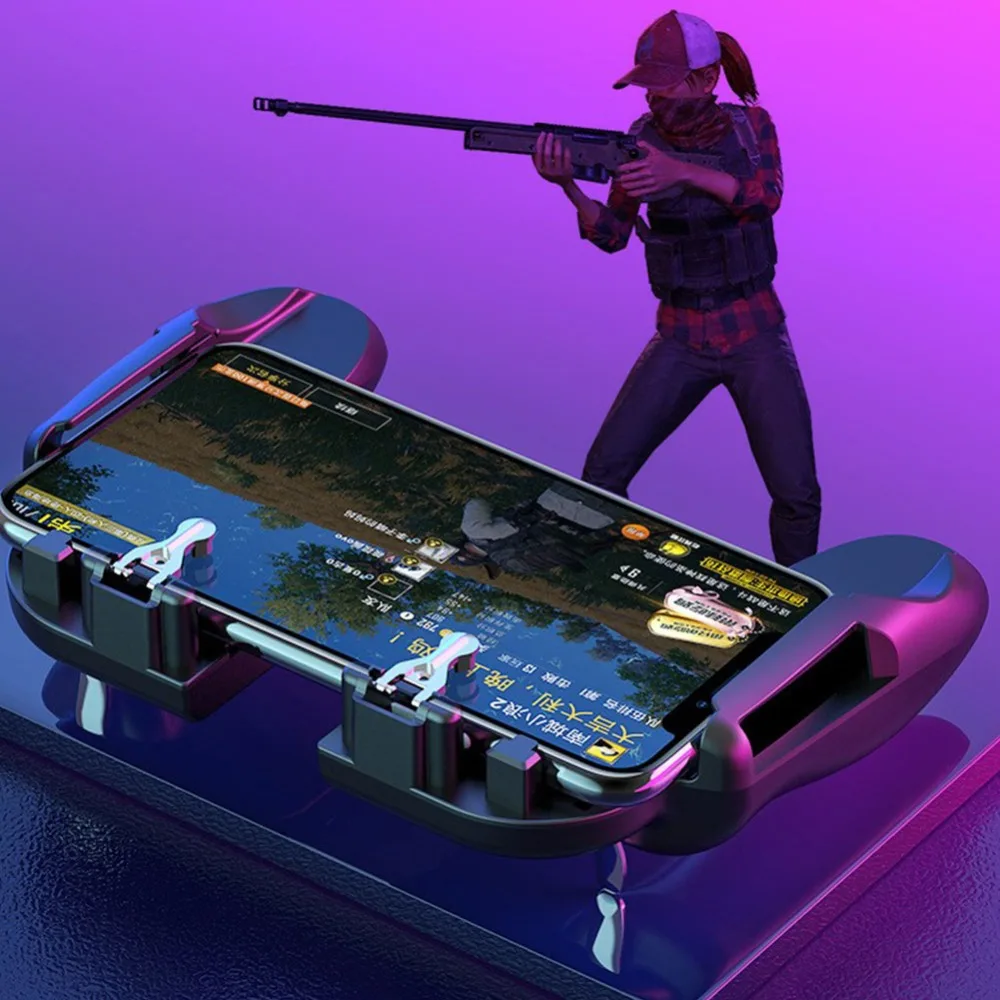 Универсальный геймпад для смартфона игровой стенд держатель многофункциональный H6 охлаждающий вентилятор кронштейн мобильный игровой контроллер мобильный телефон