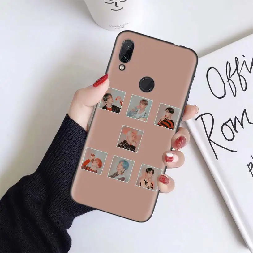 Jungkook Kpop чехол для Xiaomi Redmi Note 7 8 K20 фотоаппаратов моментальной печати 7S 7A 6 6A Pro S2 5 mi играть до 9 лет CC9 E A1 A2 Lite F1 мягкий чехол для мобильного телефона c Coque - Цвет: BS019-5