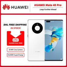 DHL Free HUAWEI Mate 40 Pro 5G MobilePhone 6.76 Inch OLED Kirin 9000 Octa Core 5nm crafts Reverse Charge Wi-Fi 6+ NFC