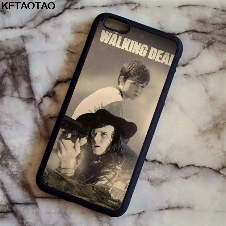 Лаванда Чехол для телефона KETAOTAO Nuovo The Walking Dead s для iPhone 4S SE 5C 5S 6S 7 8 Plus X XS XR 11 Pro Чехол из мягкого ТПУ резины и силикона - Цвет: Лаванда