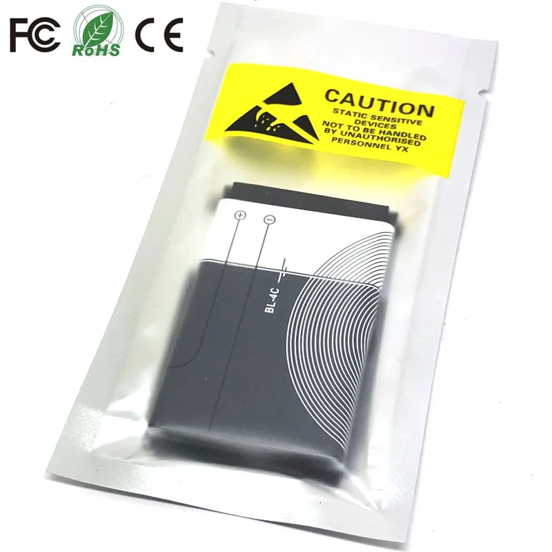 BL-4C Батарея для Nokia 6100 6300 6125 6136S 6170 6260 6301 7705 7200 7270 8208 2650 5100 6100 6101 6103 6125 6131 6102i BL 4C