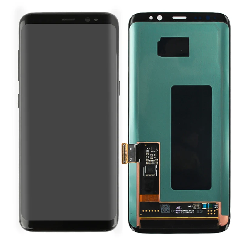 Оригинальный Для Samsung Galaxy S8 LCD с рамкой Super Amoled G950F G950U сенсорный экран Plus G955F G955U в