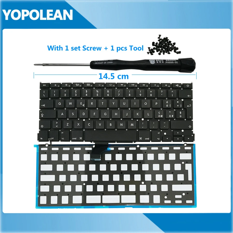 New Italy Italian Keyboard With Backlight For Macbook Pro Retina 13" A1502 2013 2014 2015 | Компьютеры и офис