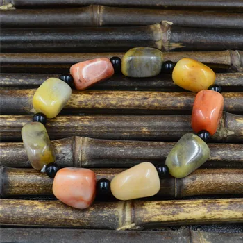 

Natural Xinjiang Golden Jade Bracelet