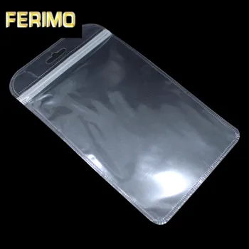 

12*22cm Event Self Seal Case Zipper Pack Bag With Hang Hole Shell for iPhone 4S 5 5S 6s 6 Plus Samsung S4 S5 S6 S6 edge Phone