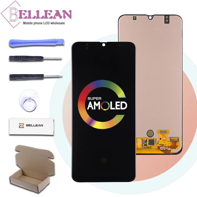 

HH Promotion A505 Lcd For Samsung Galaxy A50 Lcd A505F A505FD A505A Display Touch Screen Panel Digitizer Assembly
