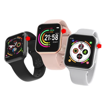 

F10 Smart Watch Full Touch Screen Heart Rate Blood Pressure Bluetooth IWO 11 12 Sports Tracker Fitness Watches for Android IOS