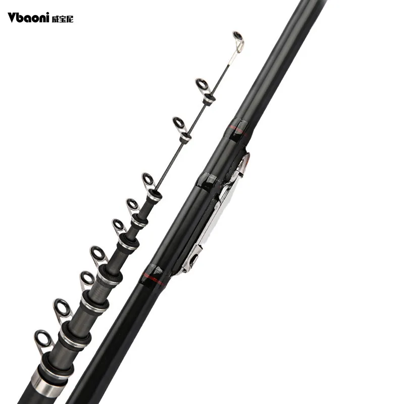 High Quality carbon fiber Spinning Fishing Rod Power Telescopic Rock Fishing Rod Carp Feeder Rod Travel Boats Sea 2.4-6.3m VBONI High Quality carbon fiber Spinning Fishing Rod Power Telescopic Rock Fishing Rod Carp Feeder Rod Travel Boats Sea 2.4-6.3m VBONI