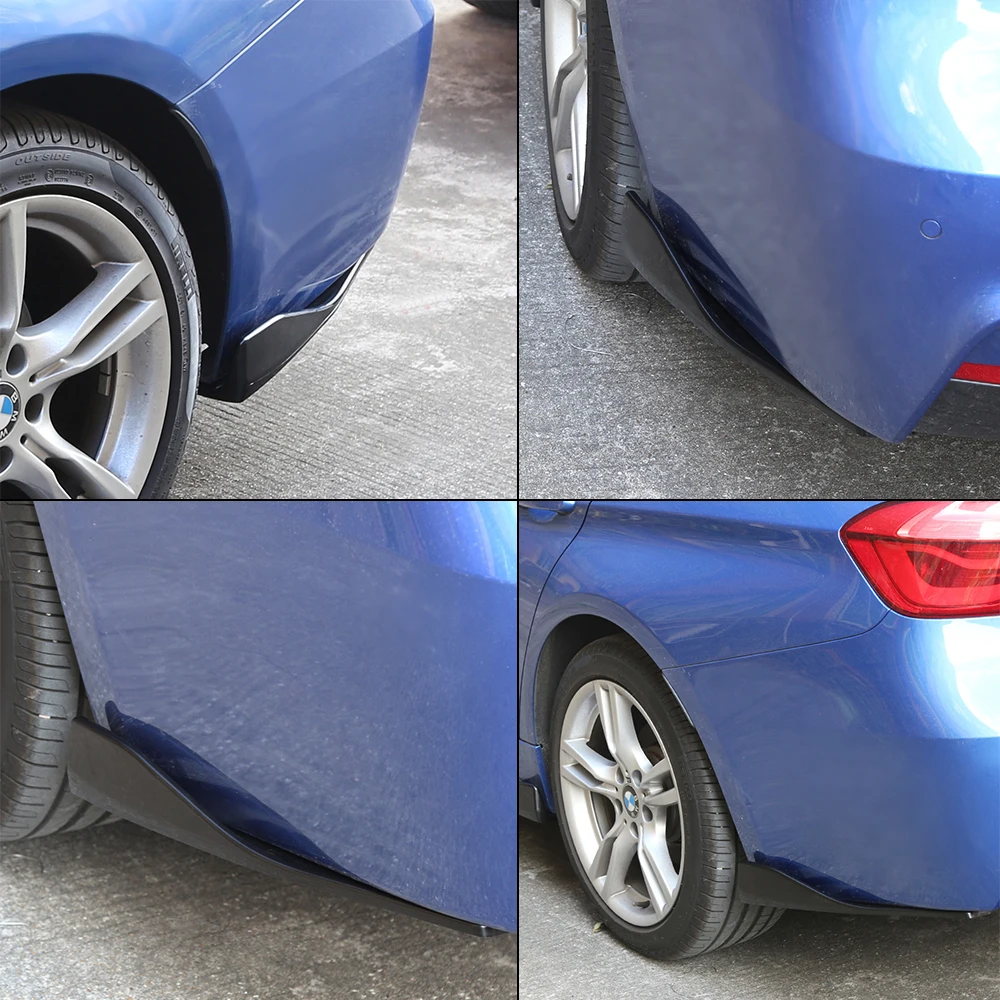 Универсальный 2 шт против царапин автомобильный диффузор губа на задний бампер