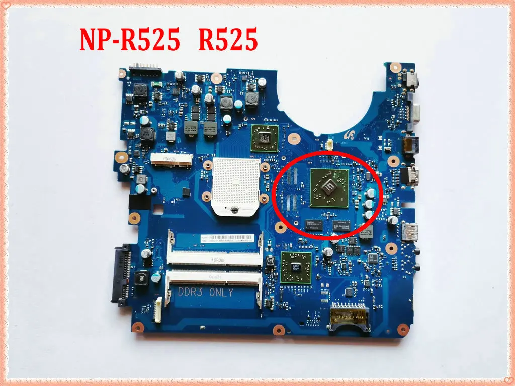 Материнская плата для ноутбука Samsung NP-R525 R525 BA92-07590B BA92-07590A BA41-01572A BA41-01570A | Компьютеры