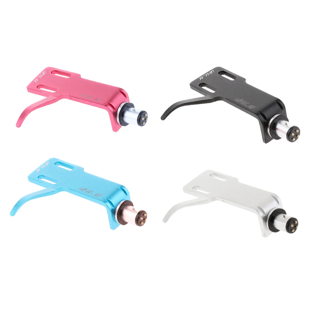 

4 Pieces Phono Cartridge Replacement Turntable Headshell Mount w/ Installation Tools