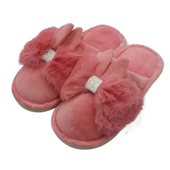 

Children's Cotton Shoes; New 2019 winter plush shoes; warm slippers; baby cotton shoes