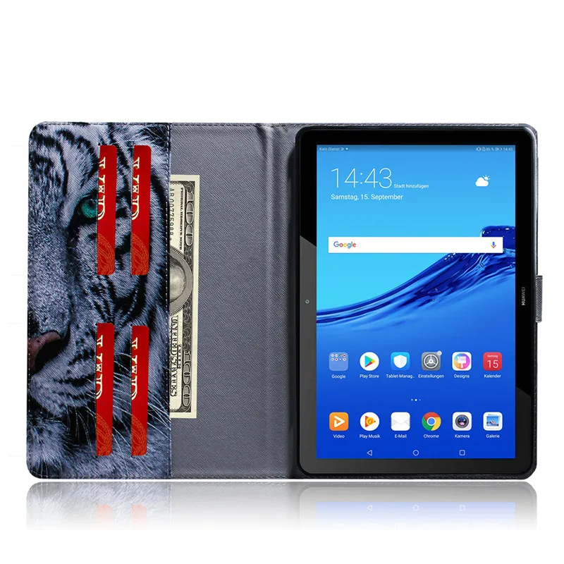 Чехол Wekays для huawei T5 10, мультяшный кожаный чехол Fundas, чехол для huawei MediaPad T5 10 AGS2-W09/L09/L03, 10,1 дюймов, чехлы