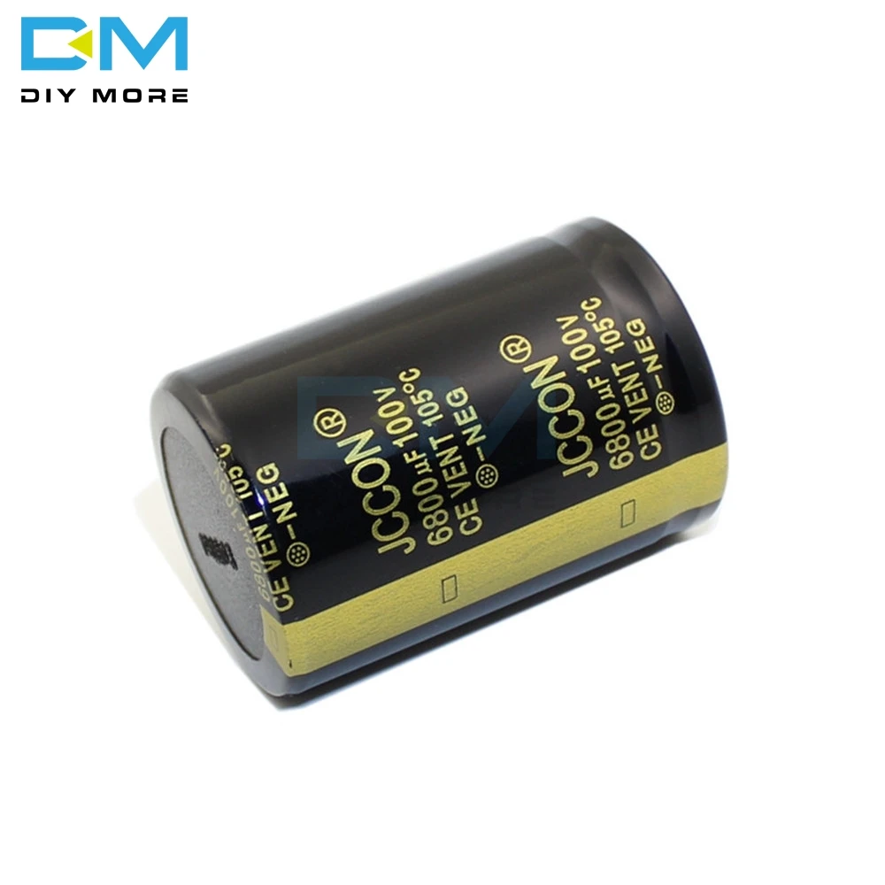 100V 6800 мкФ 35x50 мм 35X50 Алюминий электролитический конденсатор с алюминиевой крышкой, высокая частота низкое сопротивление со сквозным отверстием конденсатор с алюминиевой крышкой, размер 35*50 мм
