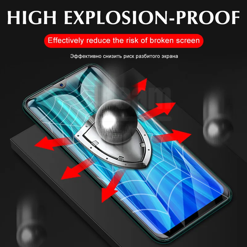 3-1 шт 200D Защитная Гидрогелевая пленка для Xiaomi Redmi Note 8 7 6 5 Pro 8A 7A 6A K20 защита экрана полное покрытие Гидрогелевая пленка