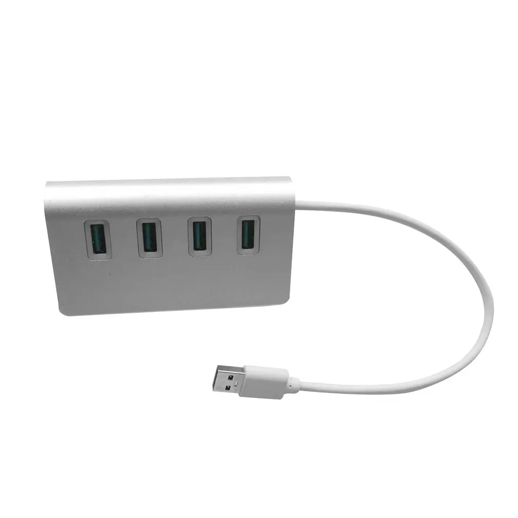 USB 3,0 концентратор дизайн мини высокое качество высокая Скорость Алюминий 4 Порты и разъёмы usb-хаб сплиттер адаптер расширения Поддержка Windows/Mac OS/Linux