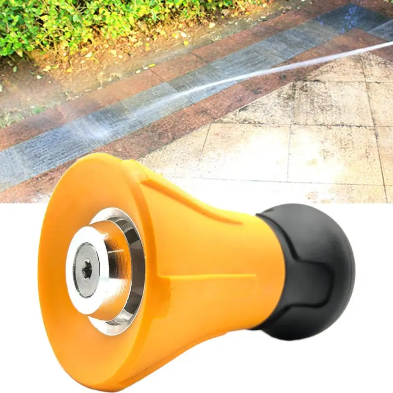 Garden High Pressure Water Spray Hose Nozzle Large Flow Sprinkler Adjustable Car Household Tools 2 Colors