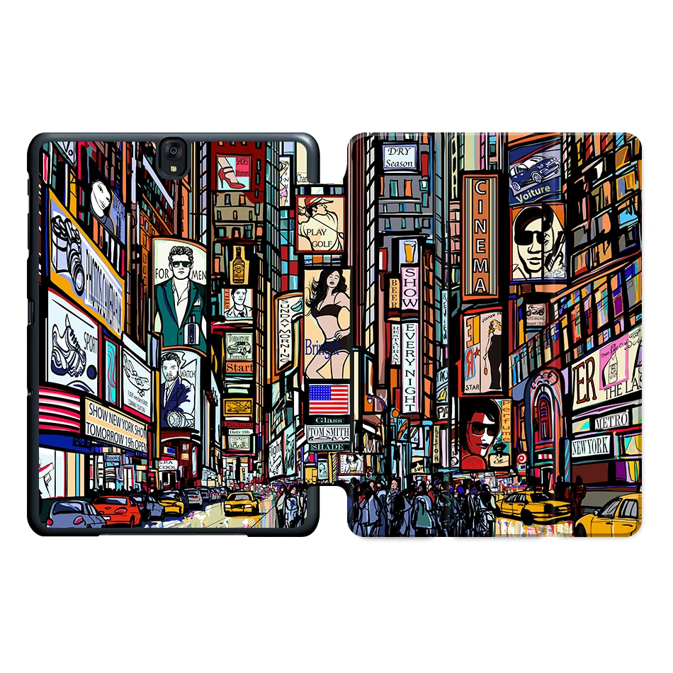 SS11 MTT чехол для планшета для samsung Galaxy Tab S3, 9,7 дюймов, SM-T820, T825, T829, ультра тонкий откидной смарт-чехол из искусственной кожи, защитный чехол - Цвет: SS11