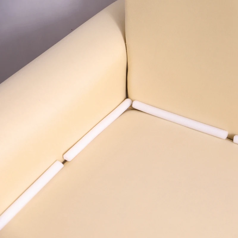 Beige Color Tight Wrap Sofa Cover Elastic Sofa Cover All-Inclusive Three Seats Sofa Cover Furniture Cover Living Room Protective