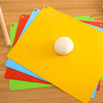 

Silicone Kneading Baking Pad Thickened Food-grade Dough Pad With Scale And Dough Cooking Rolling Pad